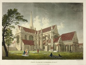 Saint Patrick's Cathedral, Dublin, published March 1793.