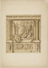 Wall Decoration with Story of Egeria & Numa Pompilius, 1695/1734.