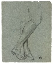 Crossed Legs of Standing Figure, n.d.
