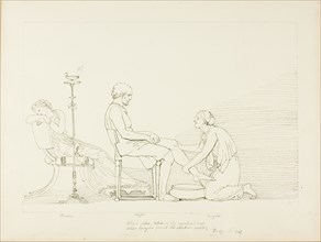 Ulysses, Penelope and Euryclea, n.d.  (comissioned 1792-3)