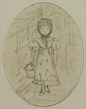 Little Girl in a Garden, 1894.