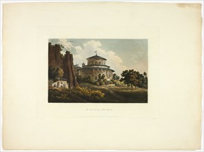 St. Agnes's Church, plate eight from the Ruins of Rome, published August 4, 1796.
