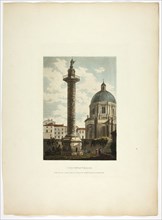 Column of Trajan, plate twenty-one from Ruins of Rome, published May 1st, 1798.