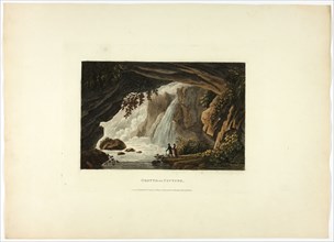 Grotto of Neptune, plate twenty-three from the Ruins of Rome, published February 1, 1798.