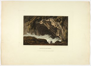 Grotto of the Sirens, plate thirty from the Ruins of Rome, published February 1, 1798.