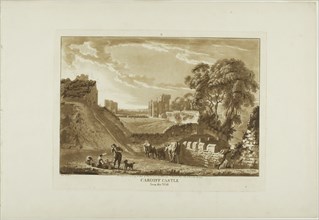 Cardiff Castle from the West, 1776.