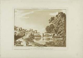 Overton Bridge/Over the River Dee, on the Confines of Denbigh and Flintshire, 1776.
