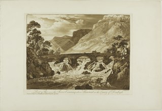 Pont y Pair Over the River Conway Above Llanrwst in the County of Denbigh, 1776.