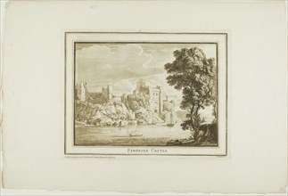 Pembroke Castle, from Twelve Views in Aquatinta from Drawings taken on the Spot in South Wales, 1773-75.