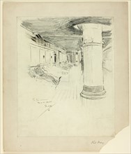 Deck of Steamer, 1896.