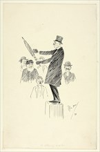 A Stump Orator, 1899.