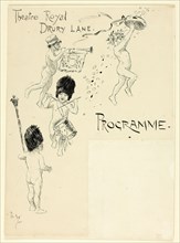 Theatre Toyal Drury Lane Programme, 1900.