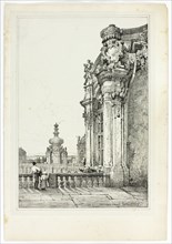 Zwinger Palace, Dresden, 1833.