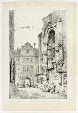 Thein Church, Prague, 1833.
