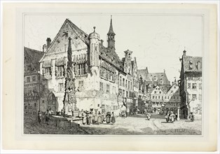Rath Haus, Ulm, 1833.