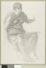 Study for One of the Fates, c. 1865.