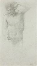Male Nude, 1885.