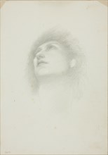 Head of a Woman with Face Upturned, c. 1873-77.