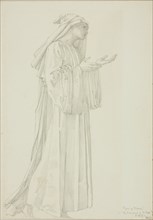 Figure of Pilgrim in Romaunt of the Rose, c. 1873-77.