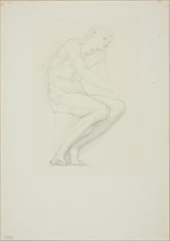 Seated Male Nude, c. 1873-77.