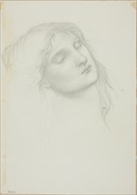 Head of Woman with Eyes Closed, c. 1873-77.