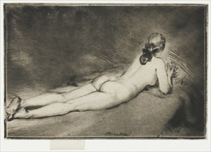 Nude Figure Lying Down, 1906.