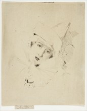 Pierrot, Portrait of the Lady A. C., 1888.