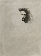 Portrait of Basil Gotto (Black and White Version), 1901.