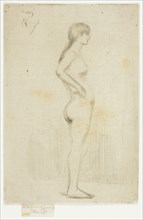 Study from the Nude of a Girl Standing, 1890.
