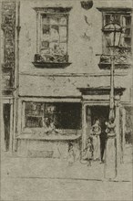 The Little Fish Shop, Chelsea Embankment, 1888-89.