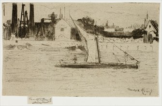 The Little Barge, Chelsea, 1888-89.
