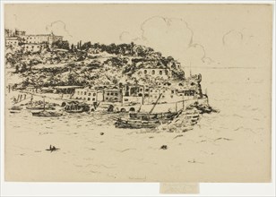 Monaco from La Condamine, Monte Carlo, 1905-06.