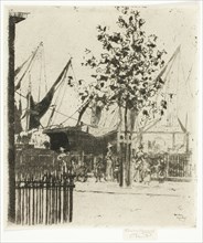 The Corner of Luna Street, Chelsea Embankment, 1888-89.