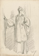 Standing Figure in a Chinese Gown, 1890-94.