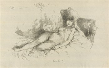 Study from the Nude, Woman Asleep, 1890-94.