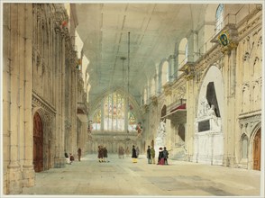 The Guildhall, plate 25 from Original Views of London as It Is, 1842.