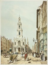 The Strand, plate 21 from Original Views of London as It Is, 1842.