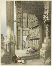 Notre Dame, Chartres, 1839.