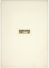 Study for a plate from The Task, c. 1800.
