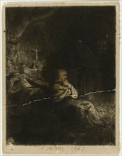 Monk at Prayer, 1843.