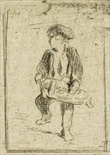 Hurdy-Gurdy Player, c. 1843.