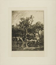 Cows at a Watering Place, 1878.