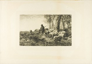 Herd of Pigs with Swineherd, 1878.