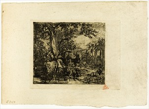 Landscape with Animals, n.d.