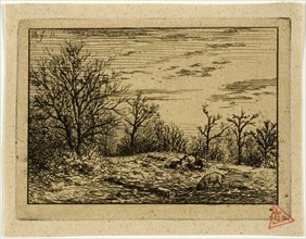 Landscape in Winter, 1846.