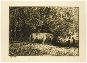 Horse in a Wood, 1846.