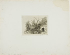 Man Sitting on a Hill, n.d.