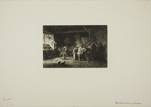 The Farrier's Shop, 1865.