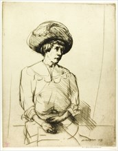 Drypoint Number Two: Portrait, 1909.