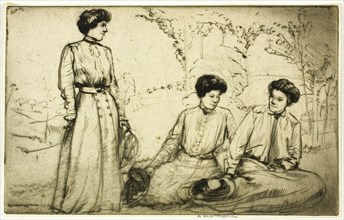 Three Girls, 1909.